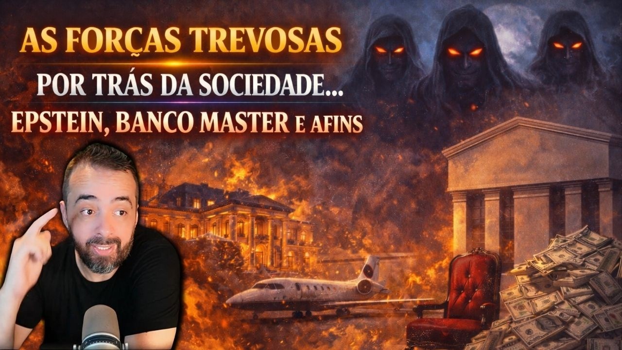 AS FORÇAS TREVOSAS POR TRÁS DA SOCIEDADE: EPSTEIN, BANCO MASTER E AFINS...