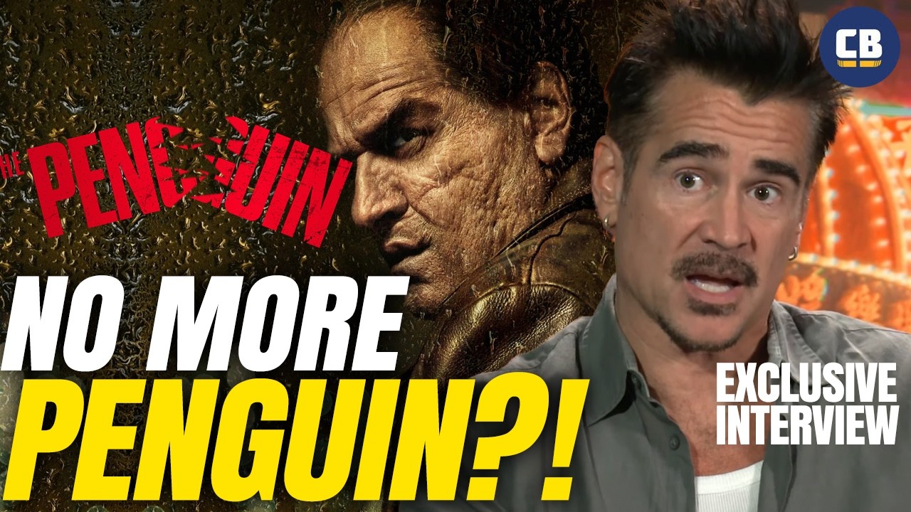No Penguin Season 2?! Colin Farrell Talks End of The Penguin And Ballad Of A Small Player Movie!