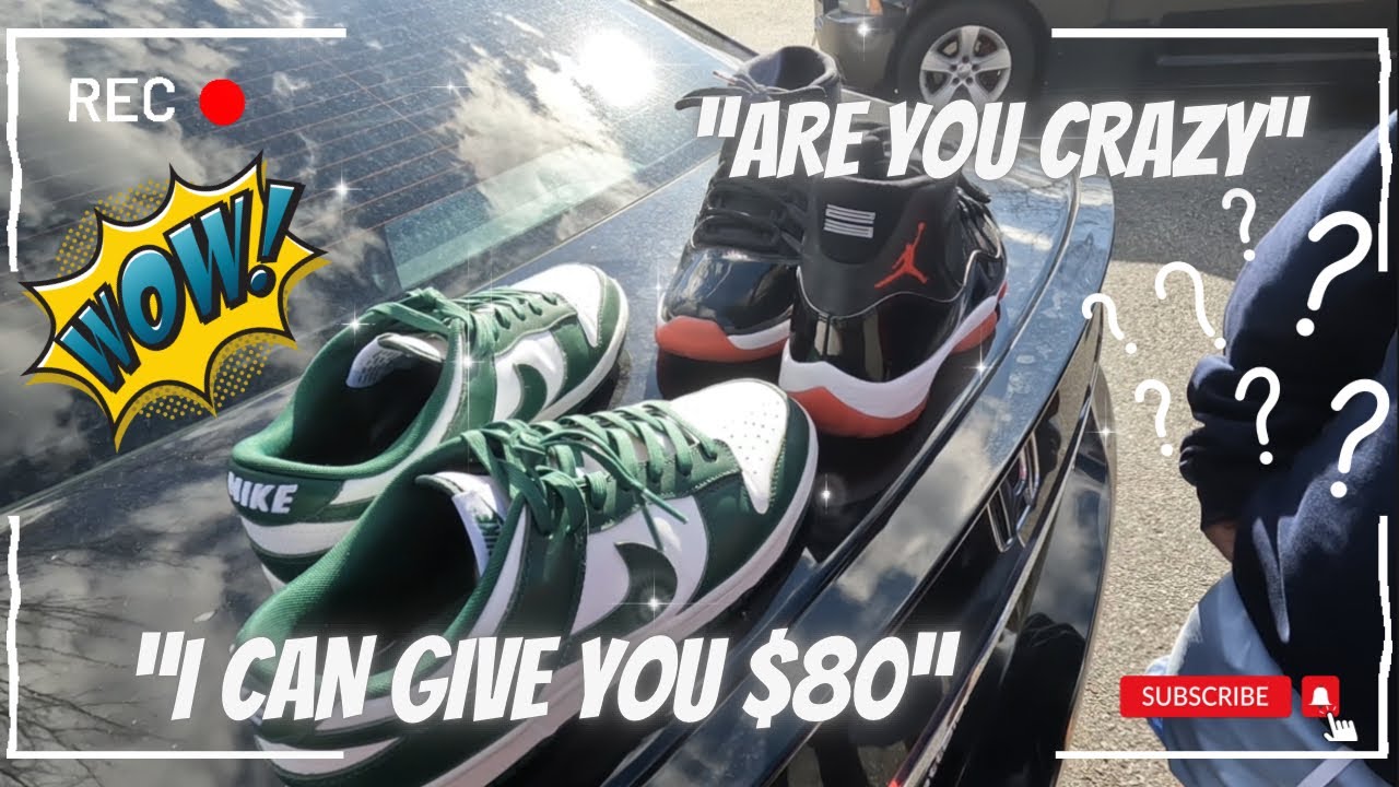 FINESSING BRED 11S AT SNEAKER MEETUP