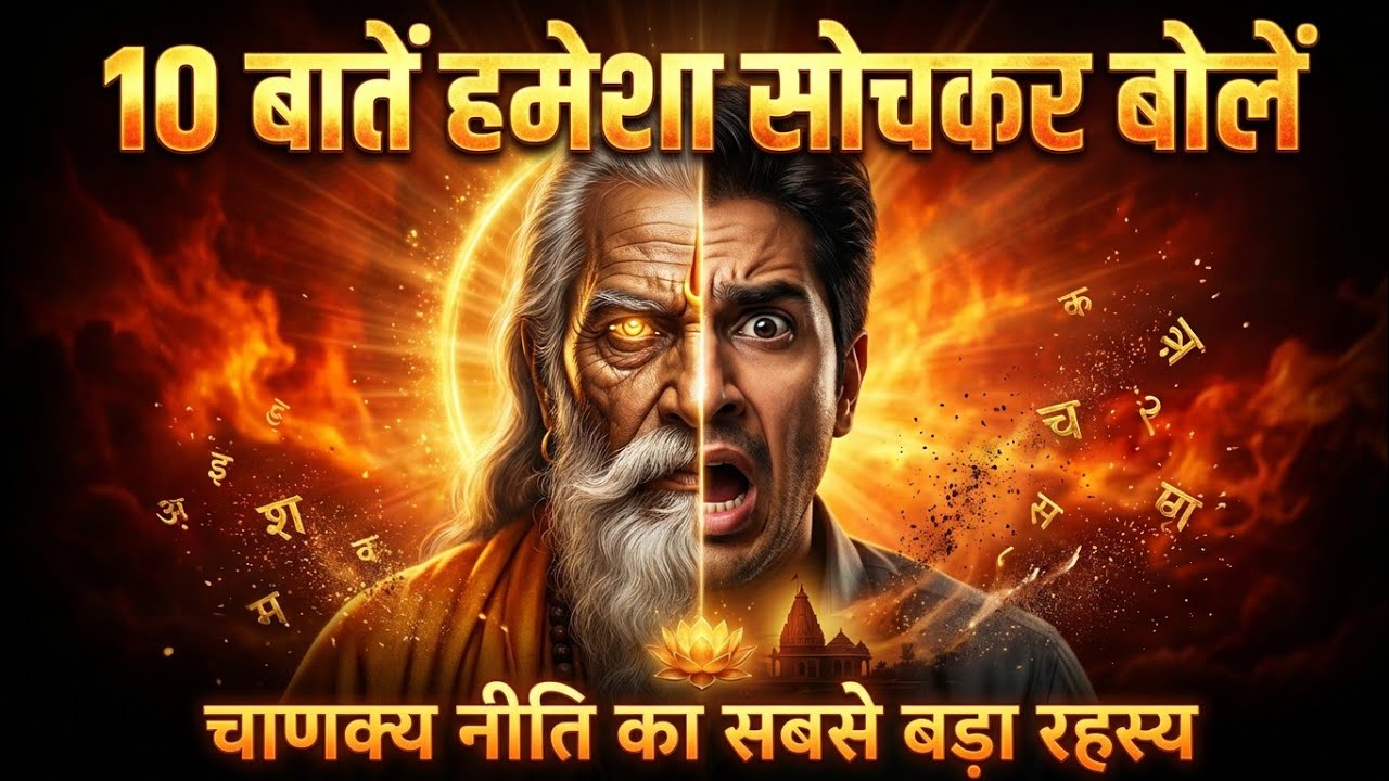 10 बातें हमेशा सोचकर बोलें | समय सीमा स्थान देखकर | Chanakya Niti