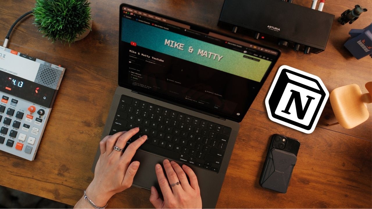 Как я организую контент для социальных сетей в Notion | YouTube Workspace Tour 2025