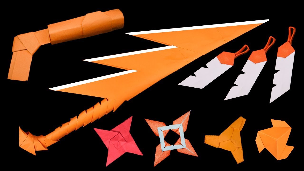 08 Origami Ninja Star Spinner/Gun/Sword