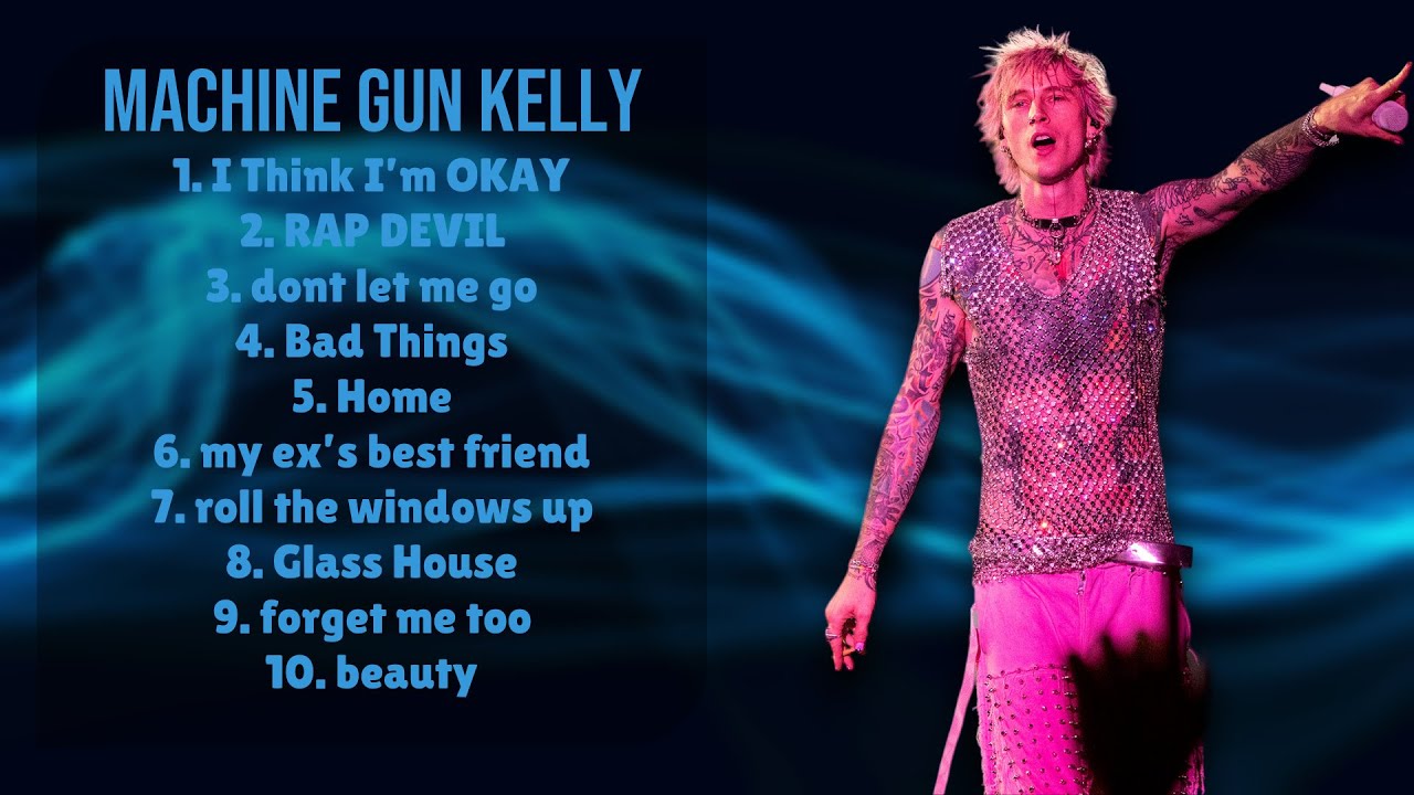 Machine Gun Kelly-Ultimate hits compilation of 2024-Top-Ranked Songs Playlist-Cutting-edge