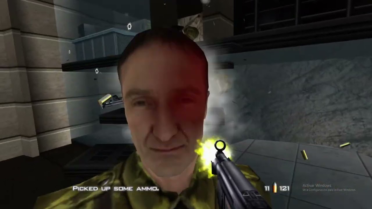 GoldenEye 007 (XBLA) (Remaster HD) (Xenia Canary-Mousehook) Part 6 Gameplay