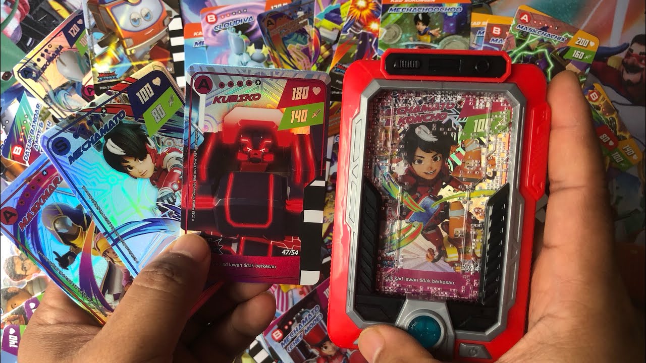 Rewiew semua audio sound monsta galaxy card pek mecha strike bersama mechanizer #mechamato #boboiboy