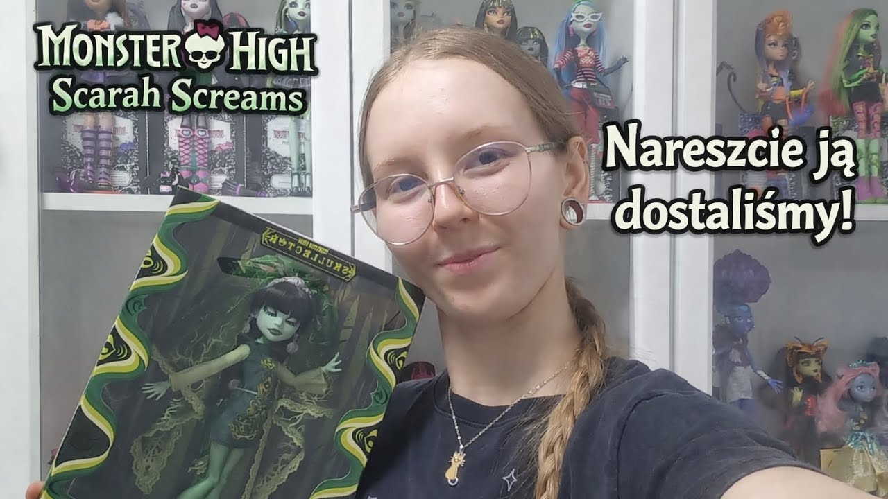 Otwórzcie ze mną lalkę Banshee! 👻 | Monster High Scarach Screams Skullector Fang Club | Unboxing 