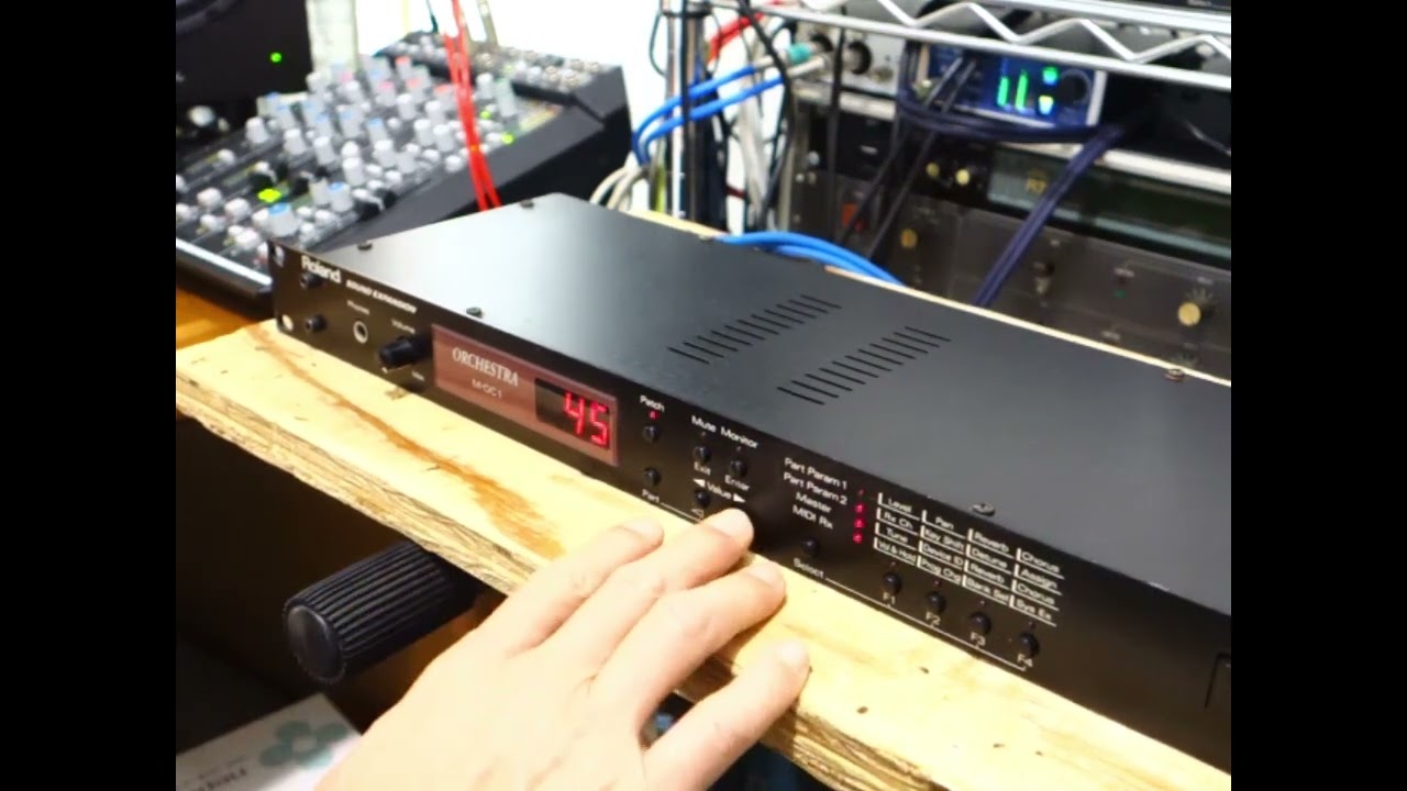 Roland Sound Expansion M OC1 Orchestra 90's Sound Module Preset Sounds #1