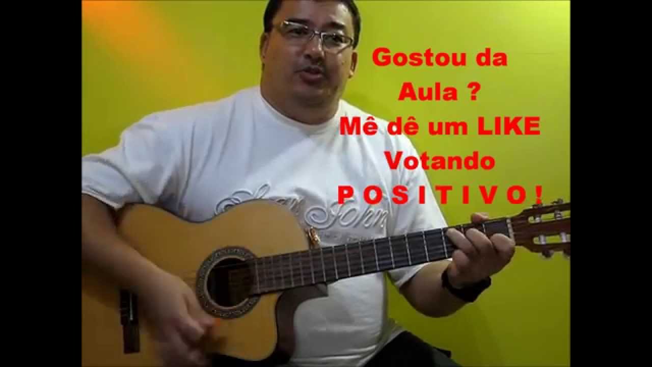 Como é grande o meu amor por você - Roberto Carlos ( Aula de Violão 16) Prof. Maurício Masuda