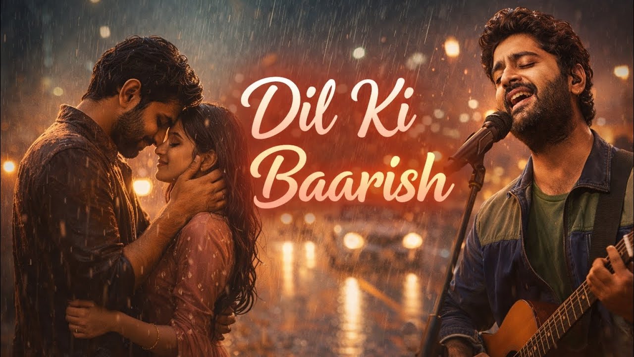 Dil Ki Baarish🌧️💘 | Heart Touching Rain Love Song | Emotional Hindi Romantic Song 2026 #arijitsingh 