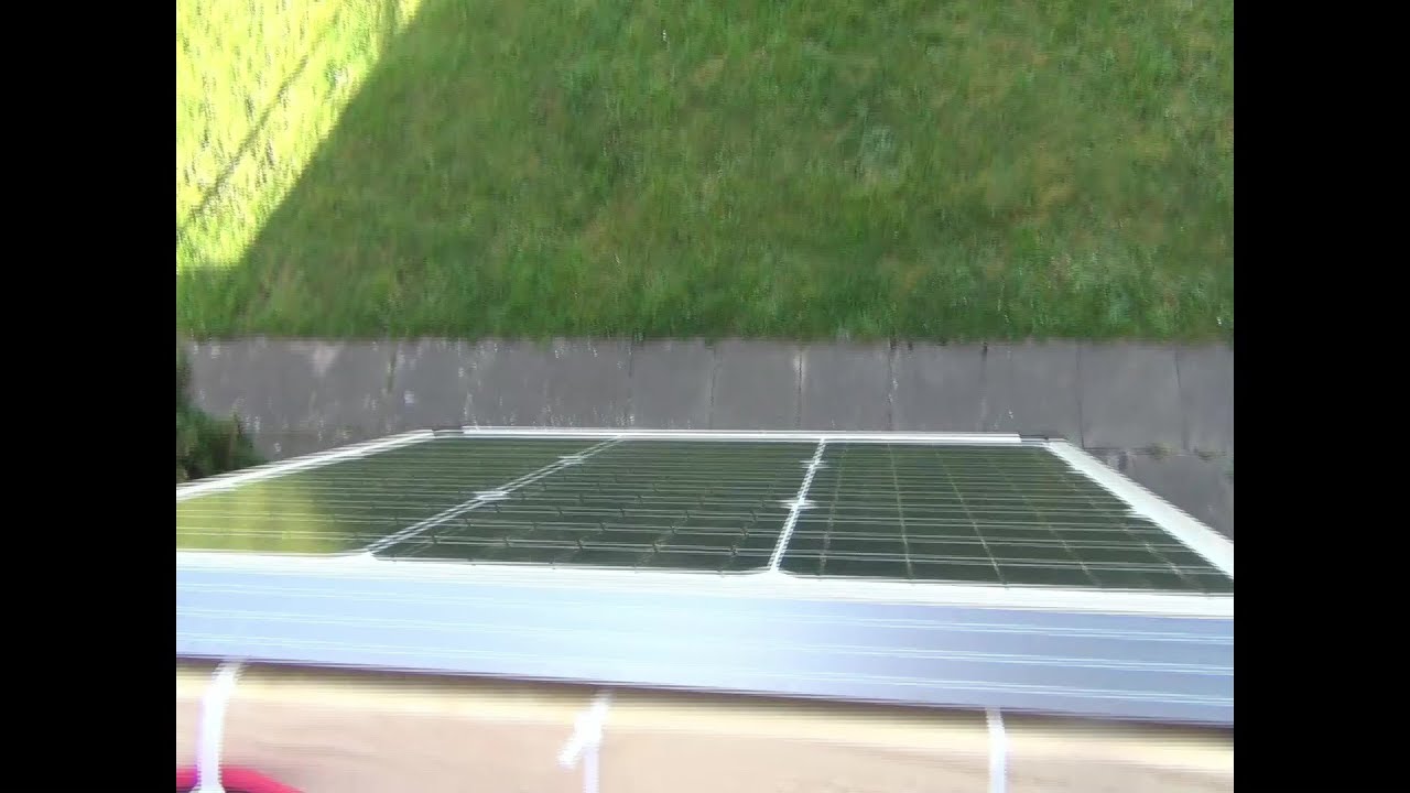 Kleine Solaranlage f&uuml;r Wohnung unter 125 Euro/ eigene Solarenergie