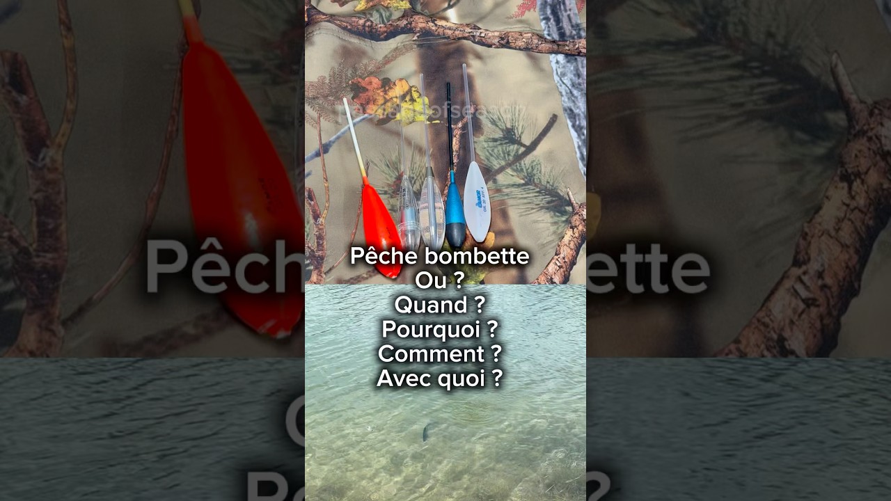 P&ecirc;che &agrave; la bombette #p&ecirc;che #technique #astuce #fishing #truite #fish
