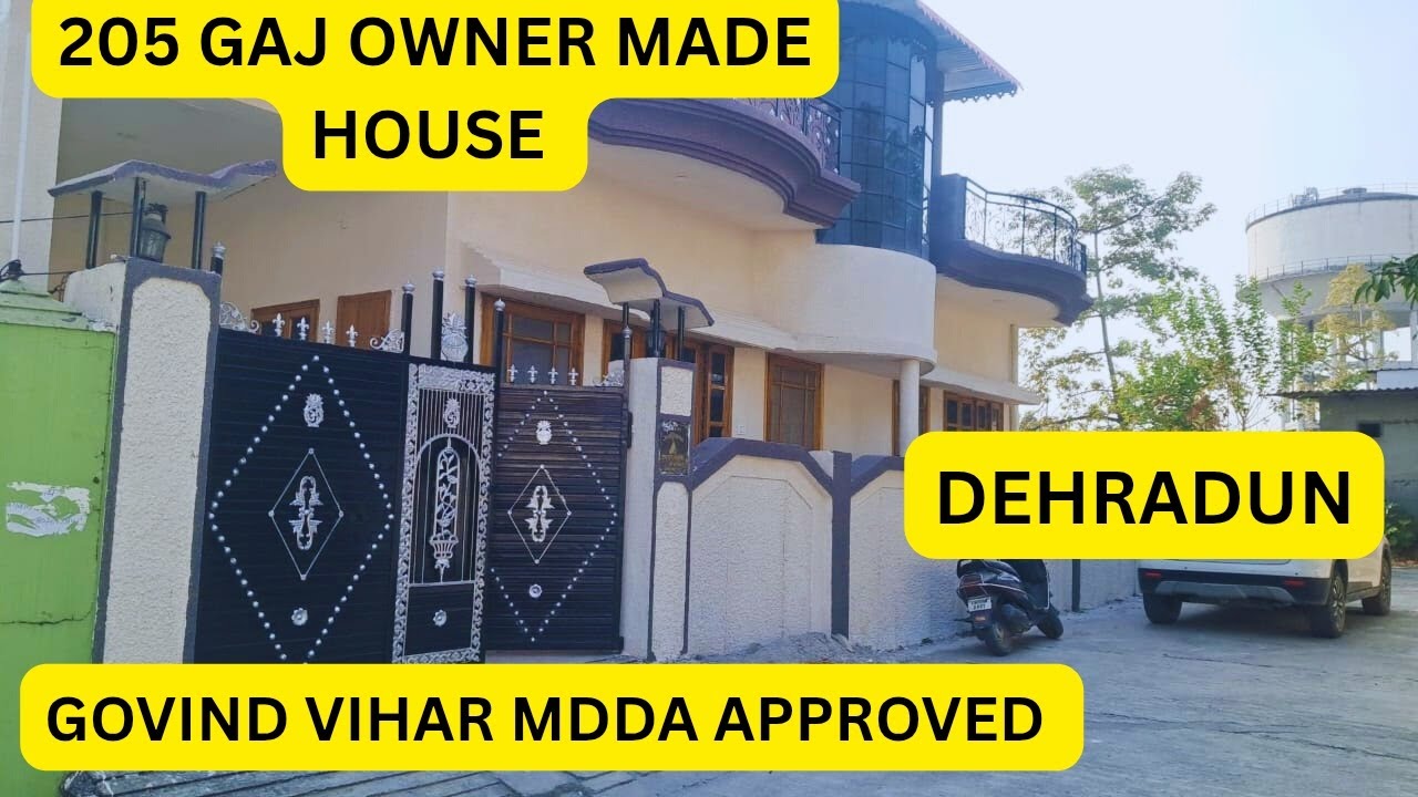 #owner #made #house #205 #gaj  #in #govind #vihar #mdda #approved #sahastradhara #road #dehradun