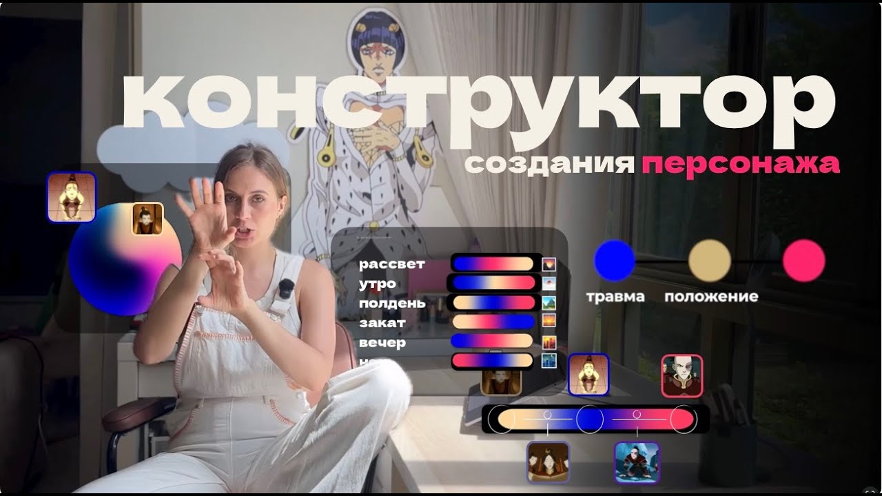 Как создать персонажа и его арку: мой новый метод
