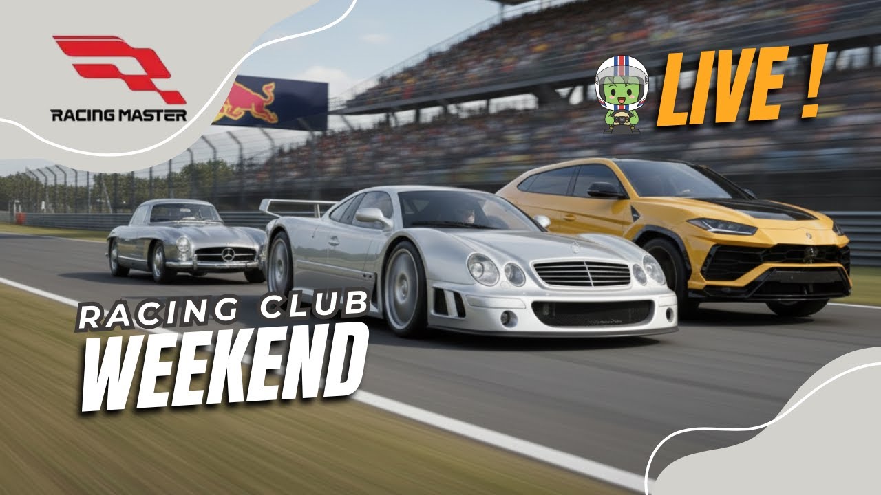LIVE Racing Master: Minggu Club Racing Weekend