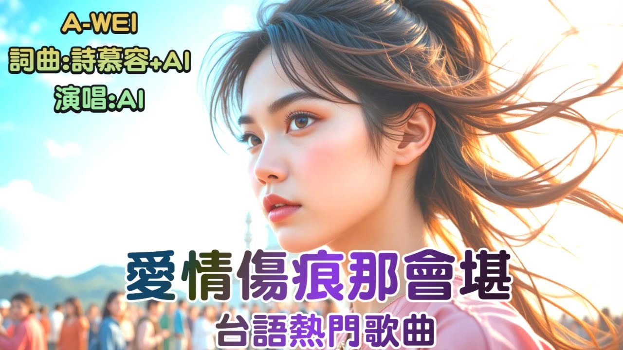 [Music] 愛情傷痕那會堪[台語]  |A-WEI原創台語MV (251025 ) |  台語熱門歌曲!好聽！| 感謝詩慕容  |留言客製化創作你的歌曲 #aimusician #台語#閩南語