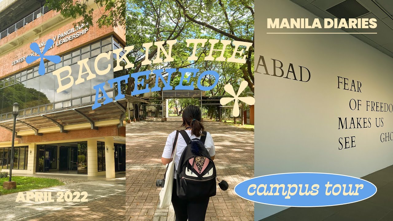 Back in the ATENEO!  💙🦅 (Campus tour, dorm tour)