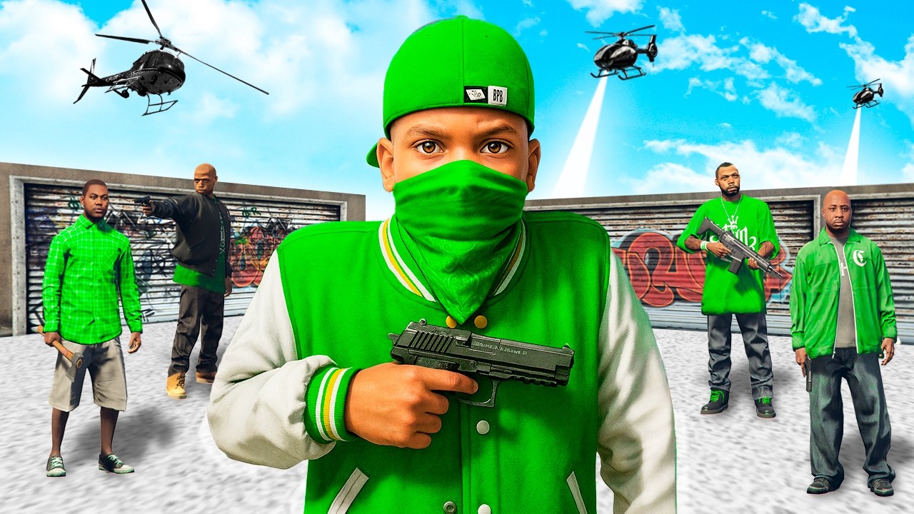 Jugando como el HIJO de FRANKLIN en GTA 5