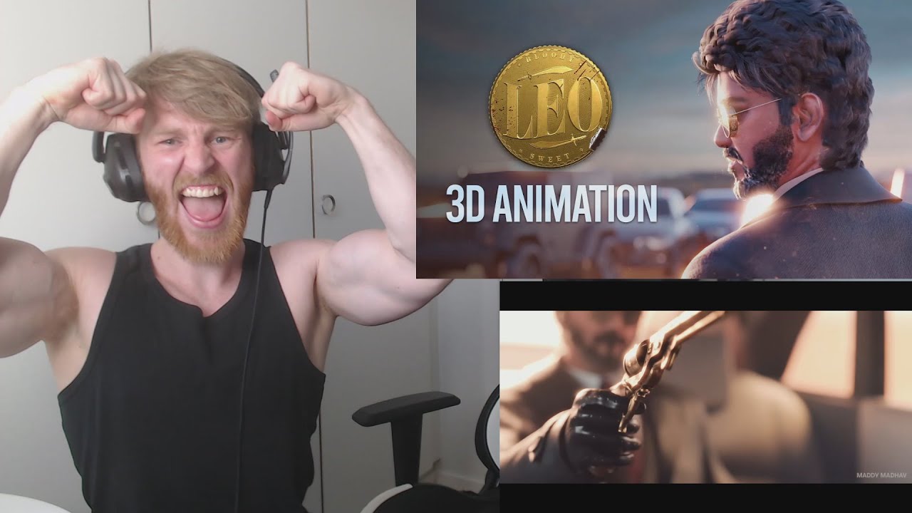 LEO Animation Teaser | MADDY MADHAV • Reaction By Foreigner (THIS IS UNREAL!!!!)
