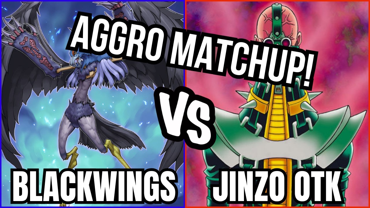 Blackwings vs Jinzo OTK | High Level Edison Gameplay Breakdown