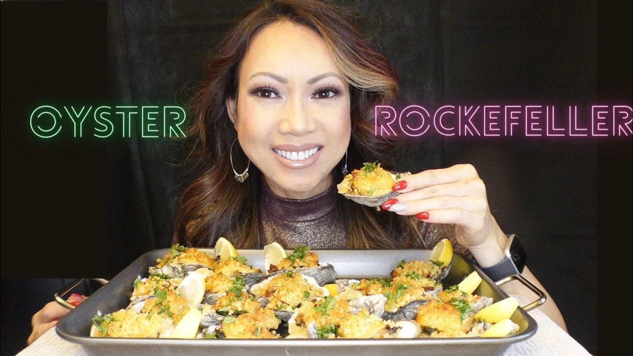 CRAVING SEAFOOD? INDULGE in Dee's EATS BAKED OYSTER ROCKEFELLER MUKBANG.