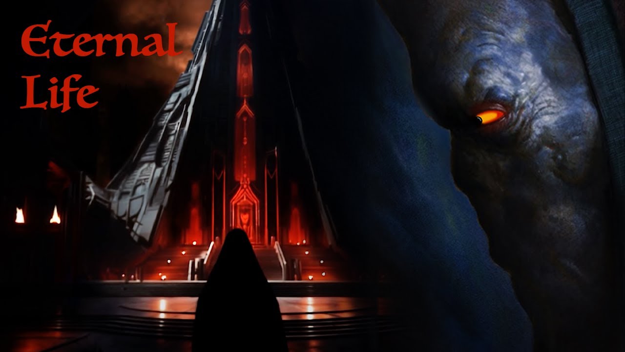 Palpatine descends into the Sith Temple of Darth Plagueis the Wise