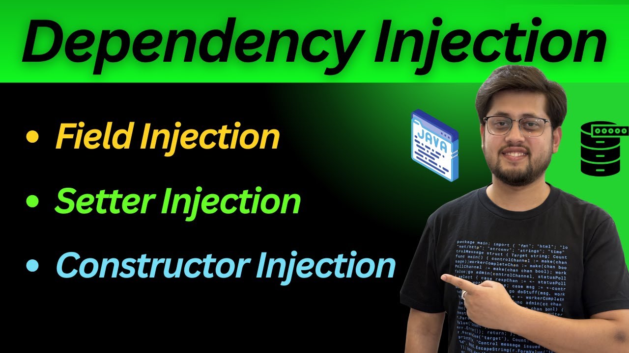 Mastering Dependency Injection in Spring Boot | Constructor, Setter, Field