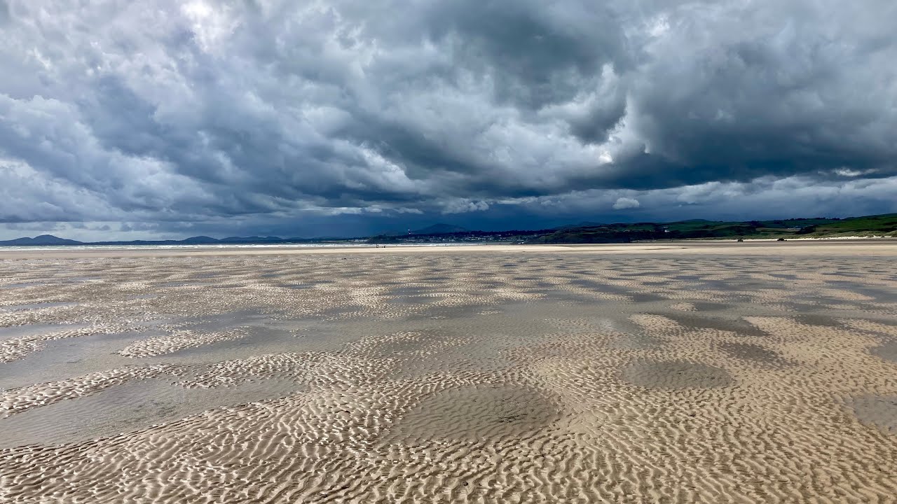 Harlech Beach Walk North Wales. A different world. Stunning.
