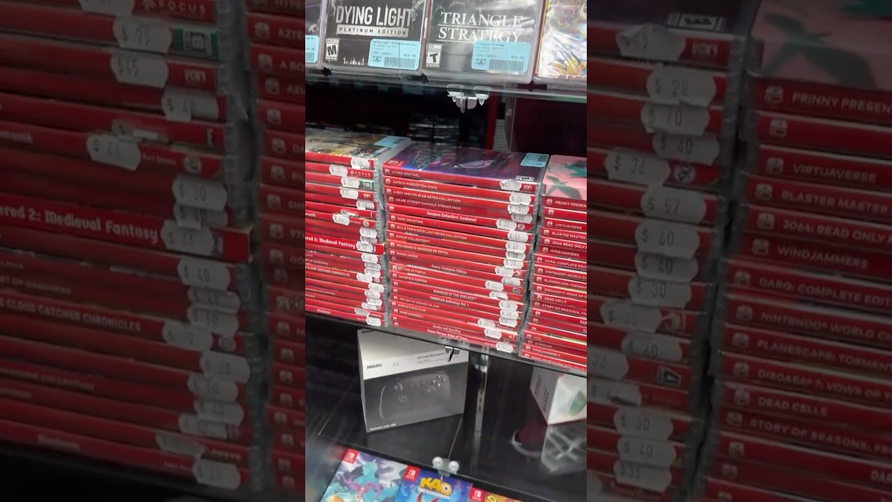 This NEW Game Store Had Switch Games!