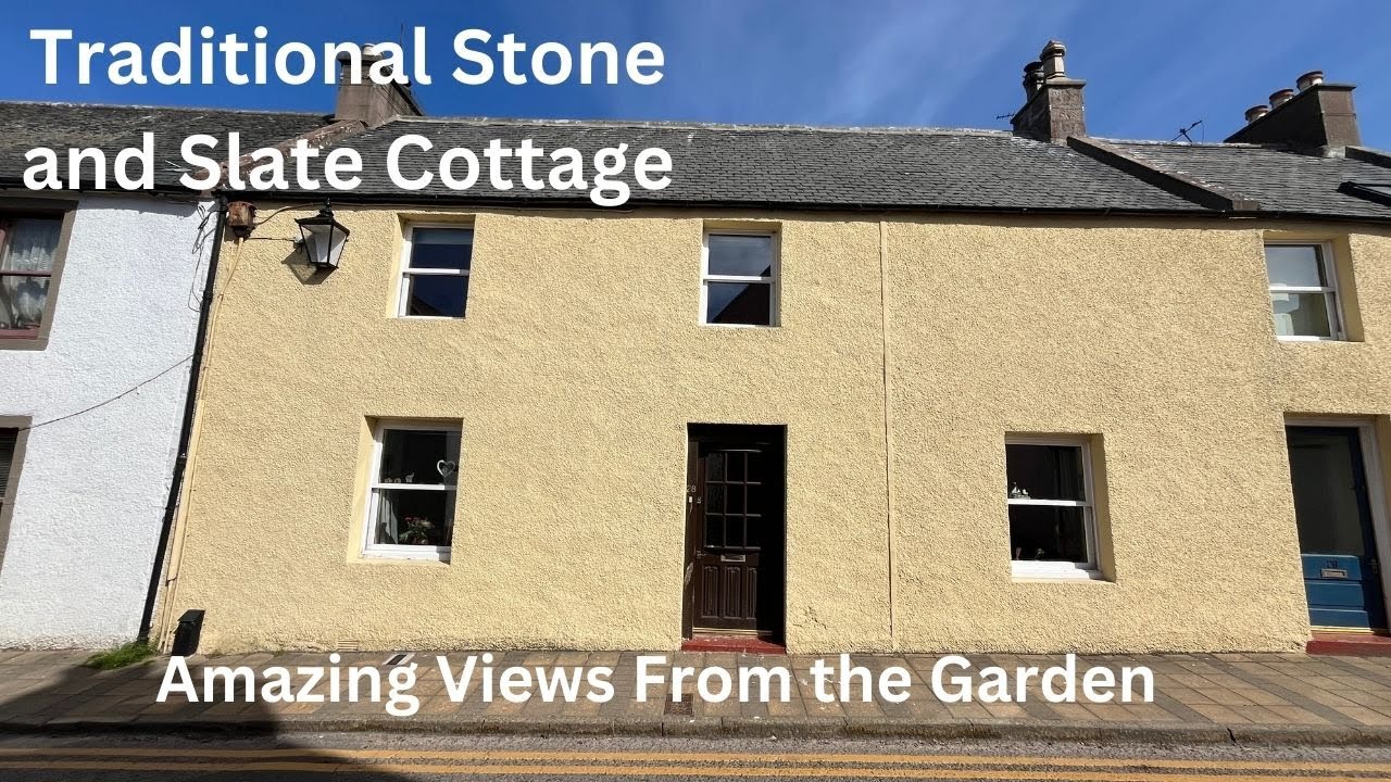 Traditional Black Isle Terraced House - Amazing Views to The Sea £285K