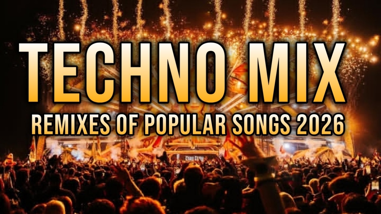 TECHNO MIX 2026 💥 Remixes Of Popular Songs 💥 Only Techno Bangers #66