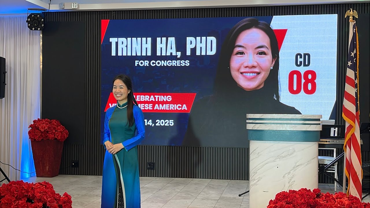 Hà Trinh: Ứng Cử Viên Dân Biểu Liêng Bang: Ra Mắt Đồng Hương Nam CALI.