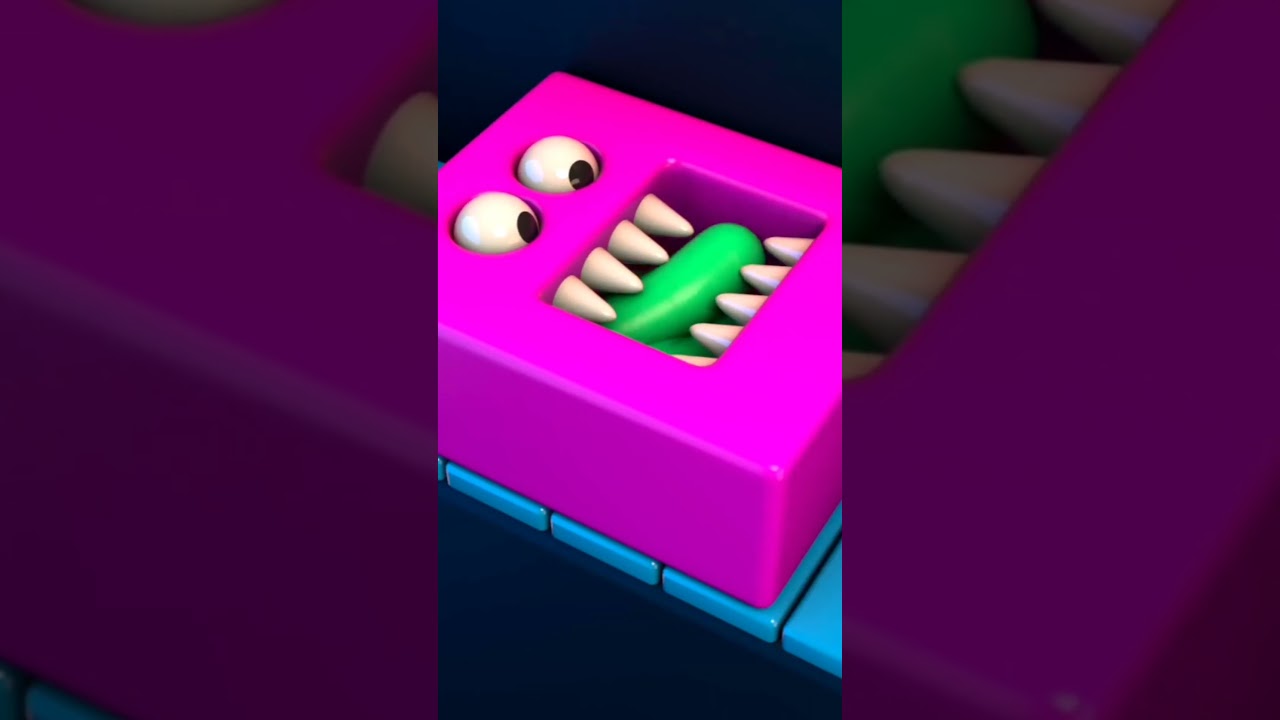 Classic Cube Monsters having an endless dessert feast
