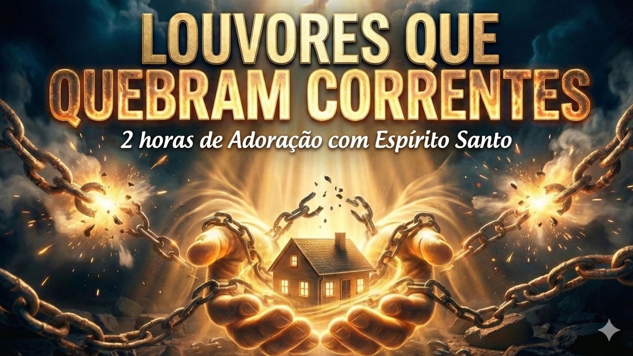 🕊🔥LOUVORES QUE QUEBRAM CORRENTES E PRISÕES | 2 HORAS COM ESPÍRITO SANTO🙏✨ ADORAÇÃO 2026