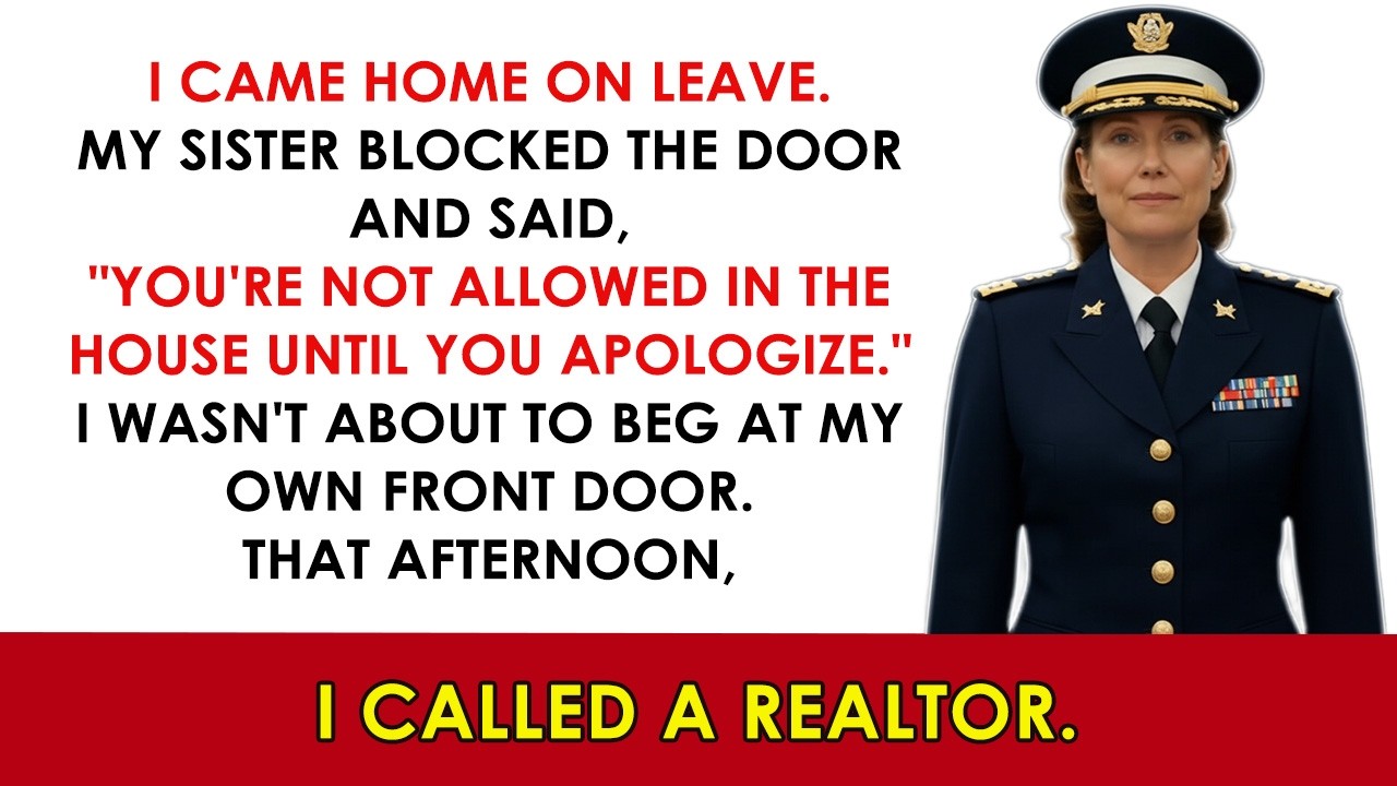 My Sister Said “You’re Not Allowed In The House Until You Apologize” — I Sold It That Same After
