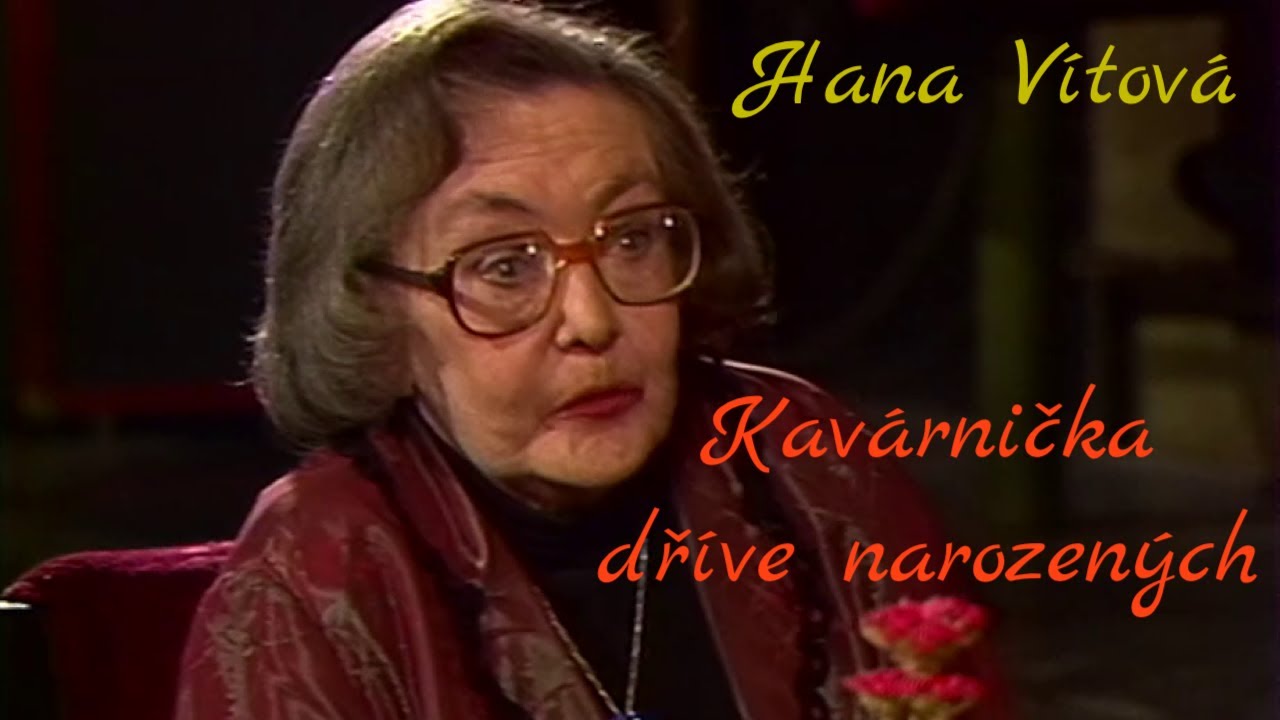 Kavárnička dříve narozených ❖ Ondřej Suchý tentokrát přivítá Hanu Vítovou (1986)