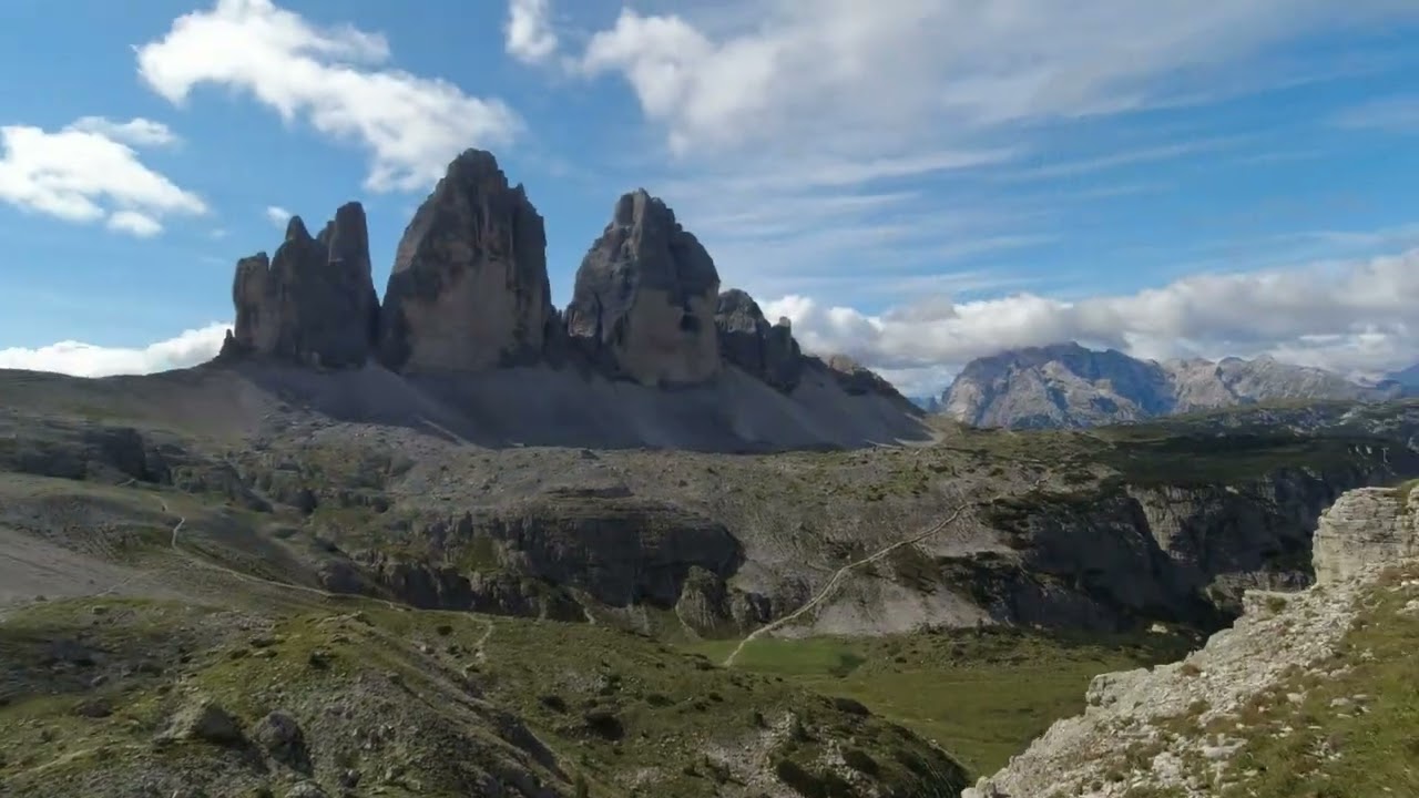 TRE CIME di LAVAREDO - SASSO di SESTO dal Lago di Landro