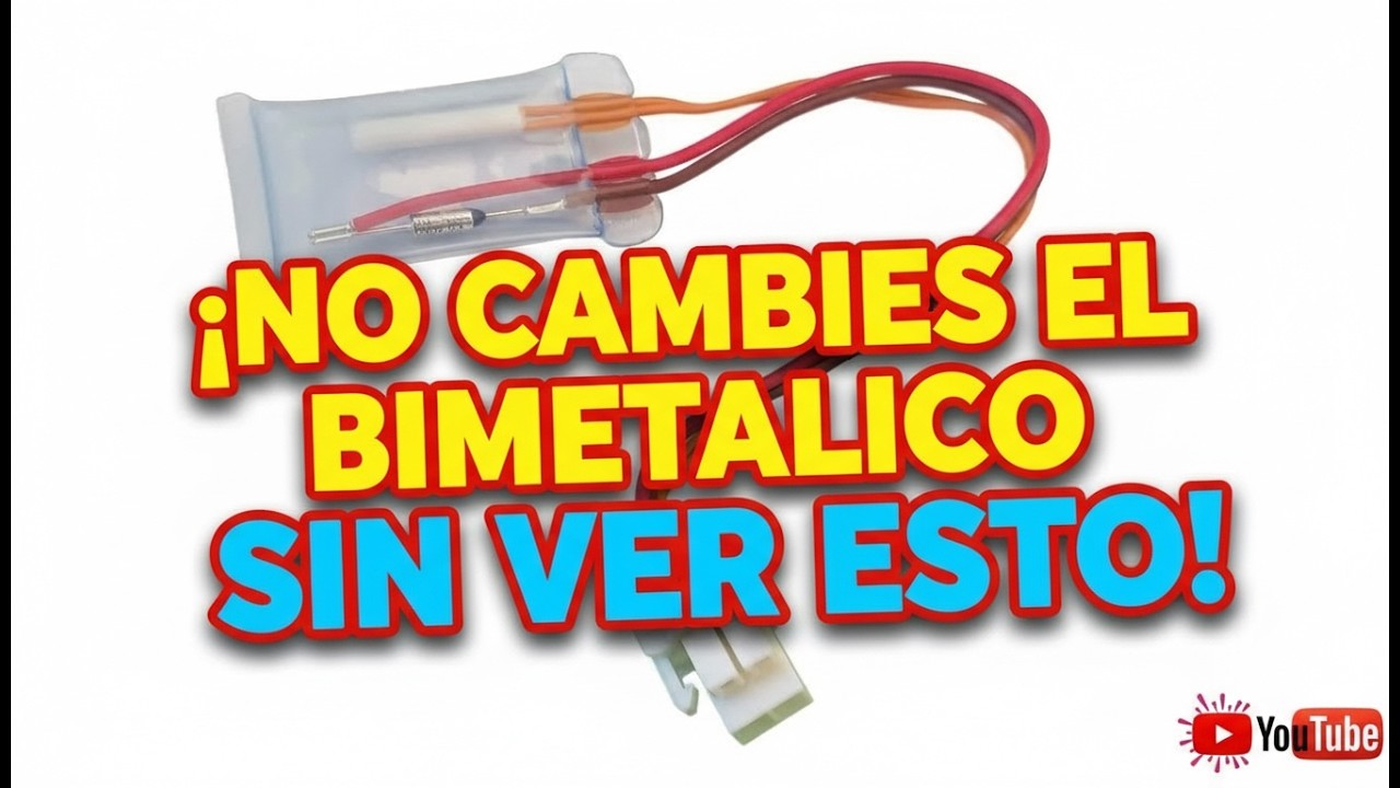 🔌No Cambies el Bimetálico Sin Ver Esto🧊