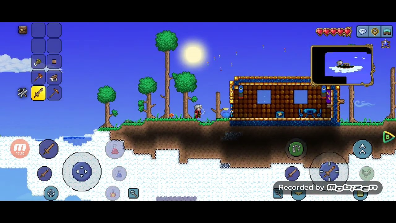 Início  da saga terraria com mod em busca da zênite e nos começamos muito bem