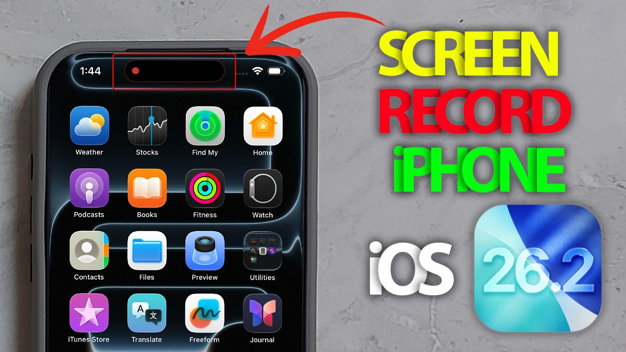 How to Record Screen on iPhone 17 Pro Max