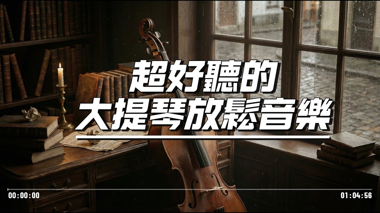 🖼️ 2026美術館氛圍的放鬆大提琴｜優雅的藝術療癒 🎨｜放鬆大腦・激發靈感・美學生活 🖌️｜#拾光音樂廳 #大提琴 #放鬆 #藝術 #ArtGallery