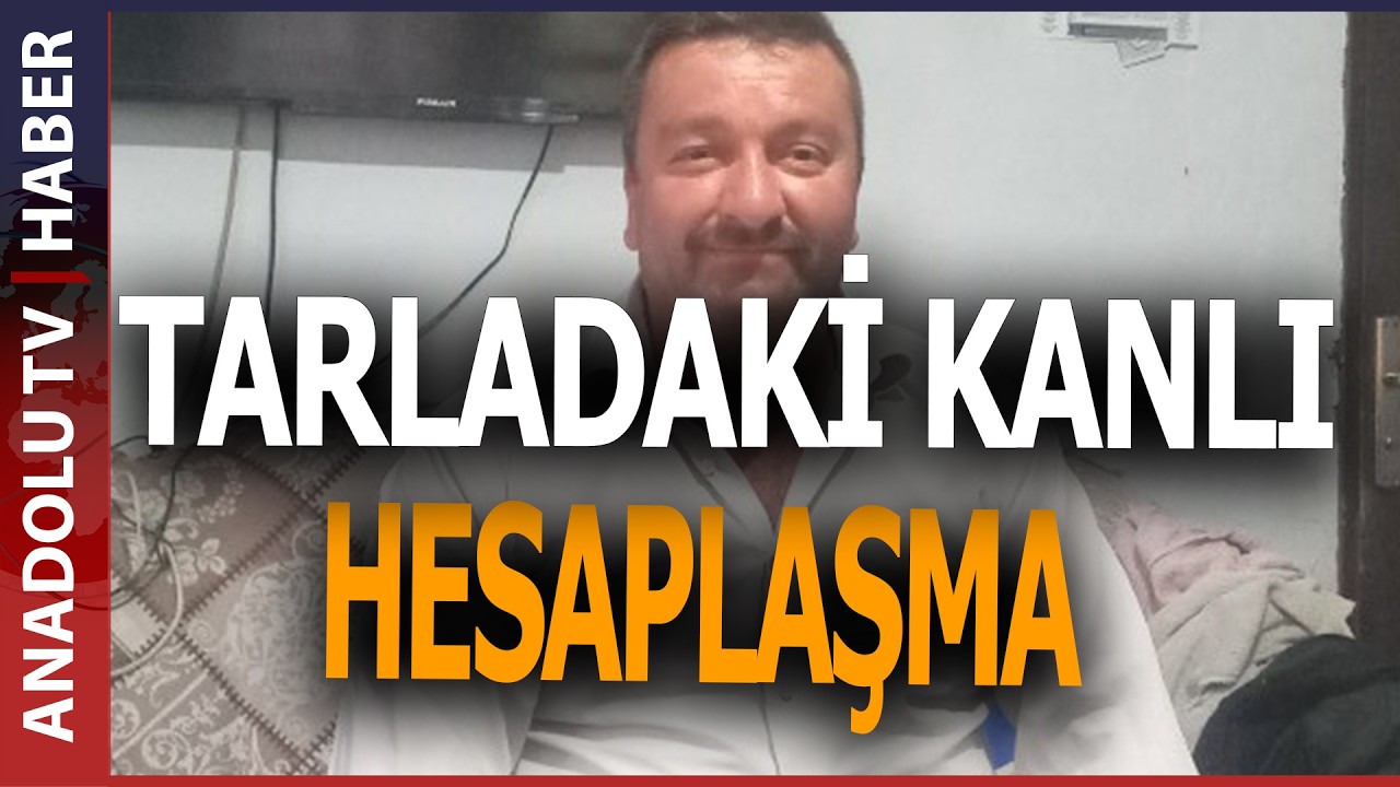 TARLADA KAN GÖLÜ!