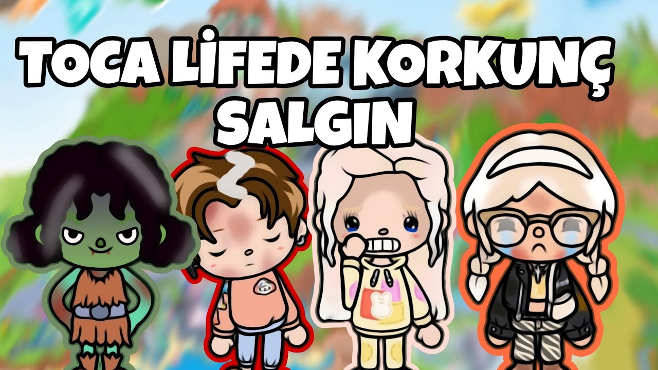 TOCA LİFE DEKİ KORKUNÇ SALGIN (TOCA LİFE STELLA)TÜRKÇE RP 