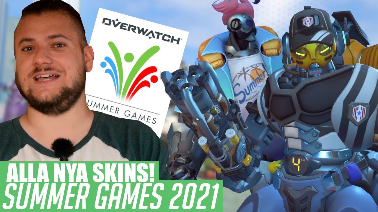 ALLA NYA SKINS - SUMMER GAMES 2021 [Overwatch]