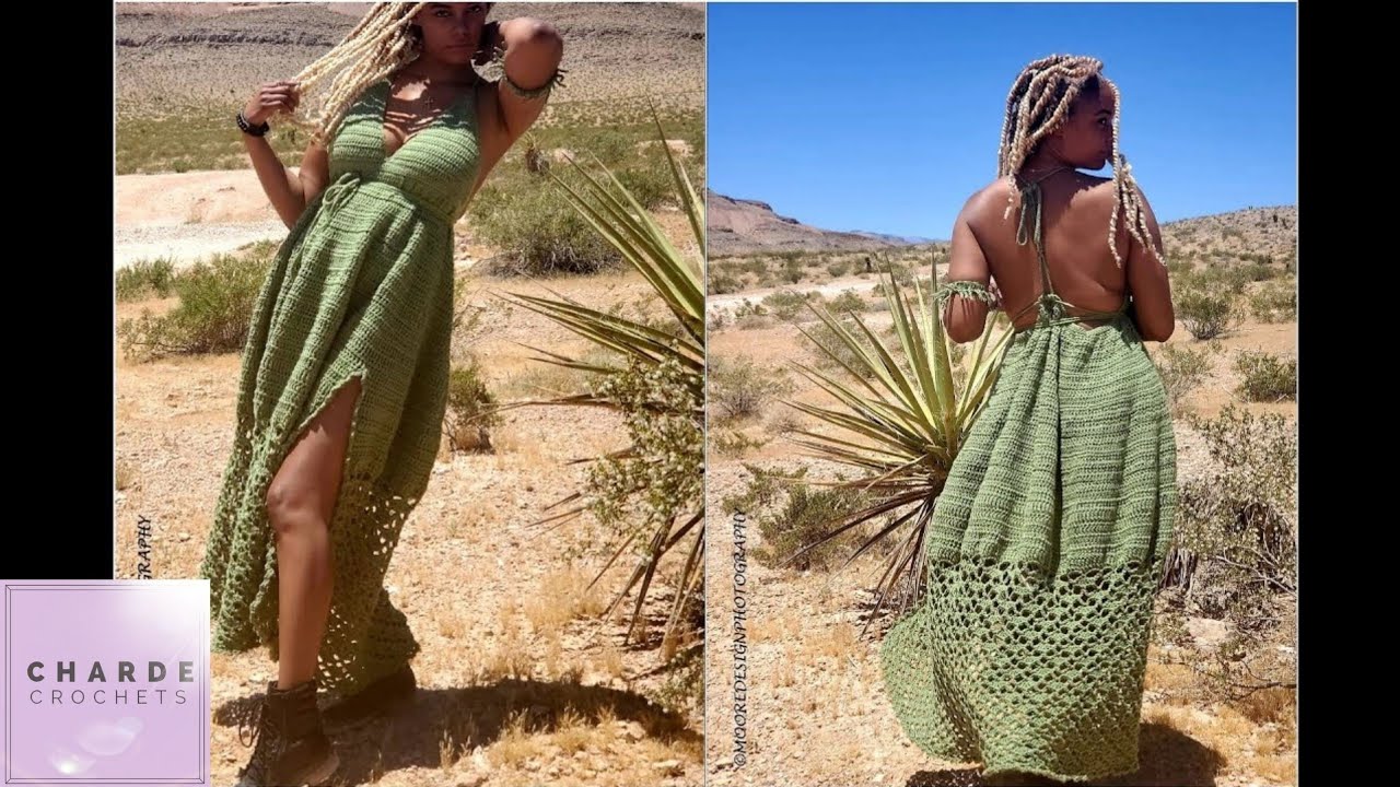 Crochet Boho Maxi Dress | Part 1: Crochet Maxi Skirt (Small-Large & Plus)