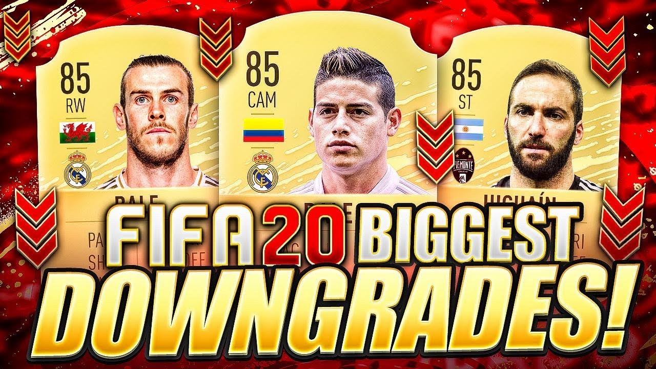 FIFA 20 BIGGEST CONFIRMED DOWNGRADES!! FIFA 20 Ultimate Team