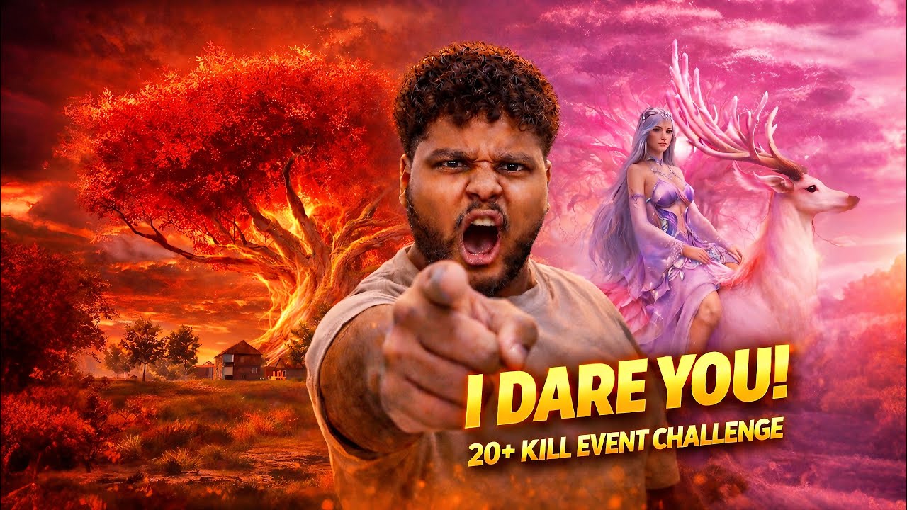 🔴 20 Kill Event Challenge | Battlegrounds Mobile India 🔥