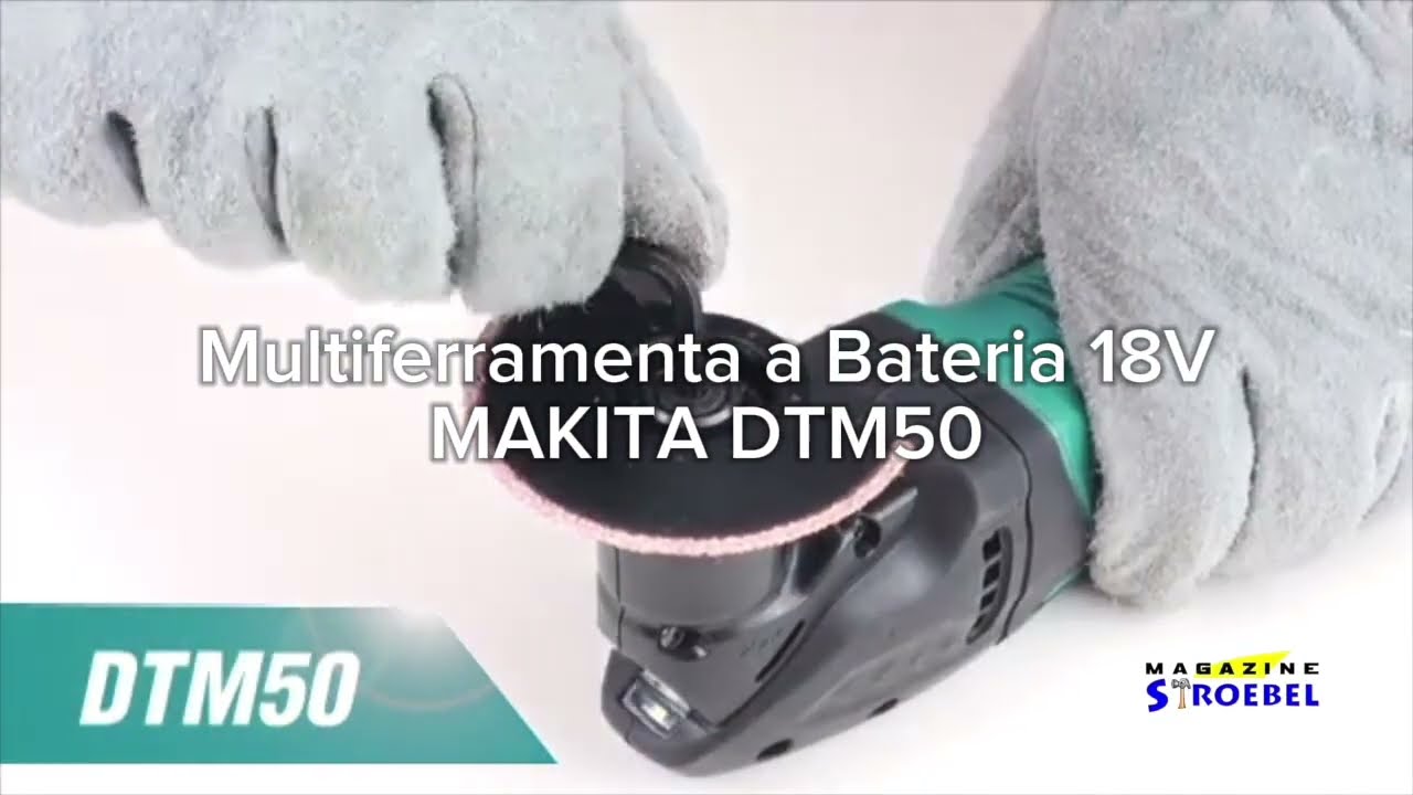 Multiferramenta Multicortadora a bateria 18V Makita DTM50