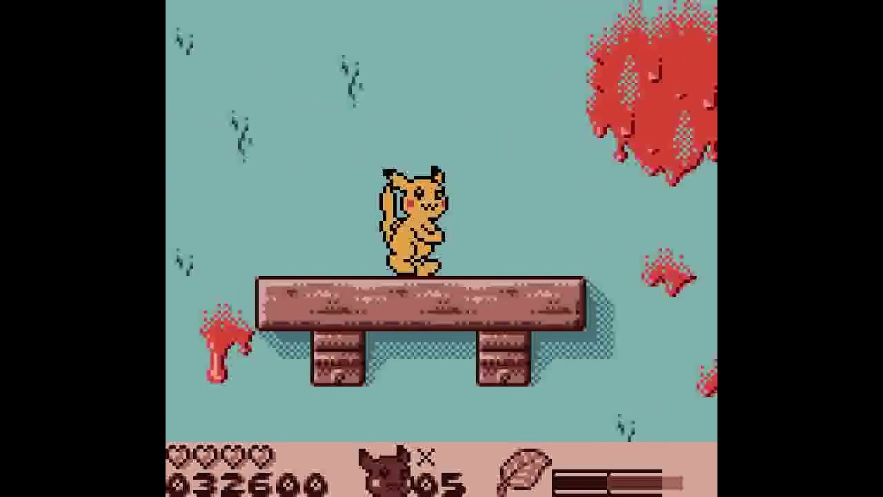 The Pikachu Nightmare (The Smurfs Nightmare hack) (GBC) - Full Run + Ending