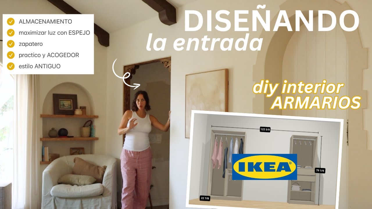 TAREAS EN CASA: diseñando la entrada, organización y limpieza post verano *VLOG*
