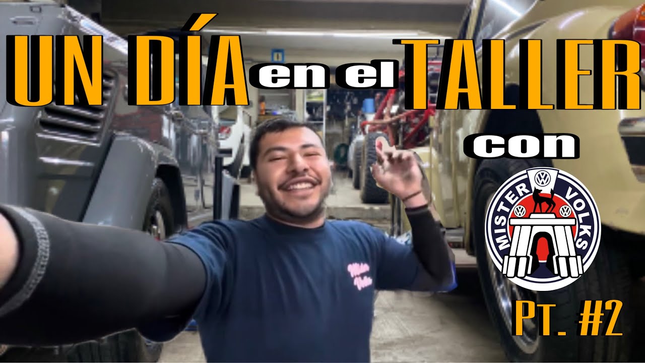UN DÍA en el TALLER con MISTER VOLKS Pt 2 | *Karmann, Tubular, Vocho, Safary y más*